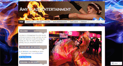 Desktop Screenshot of amyblazeentertainment.com
